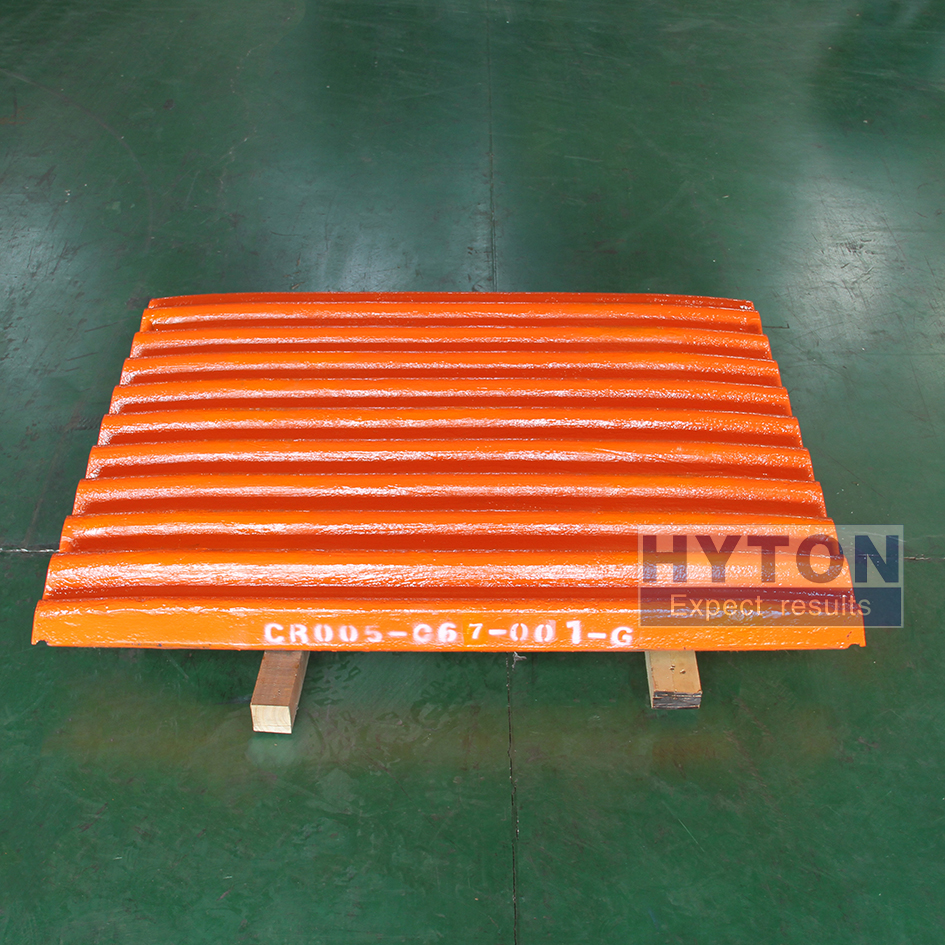 Wear Part Moving Jaw Plate HT-CR005-067-001 for Pegson&Powerscreen 400S Jaw Crusher Machine
