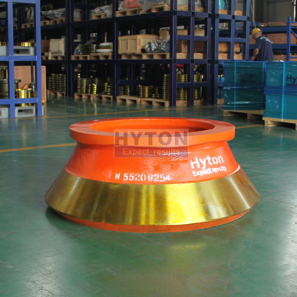 Wear Part High Manganese Steel Concave HT-N55209254 for Metso HP4 Cone Crusher 