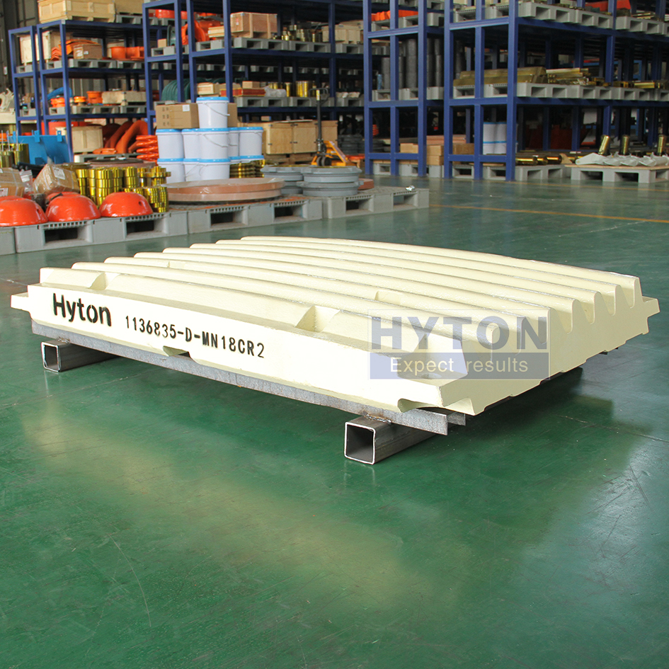 High Manganese Steel Fixed Jaw Plate HT-1136835 for Telsmith 3042 Jaw Crusher