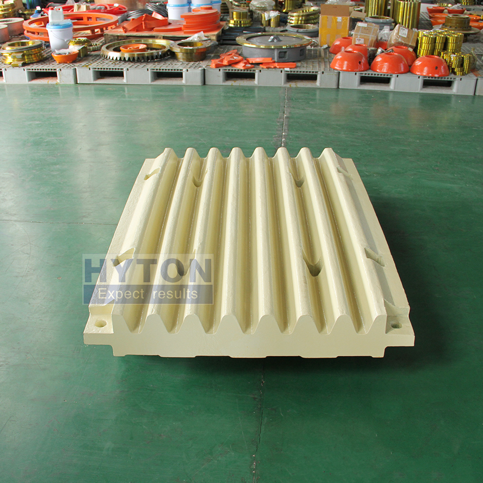 High Manganese Steel Fixed Jaw Plate HT-1136835 for Telsmith 3042 Jaw Crusher