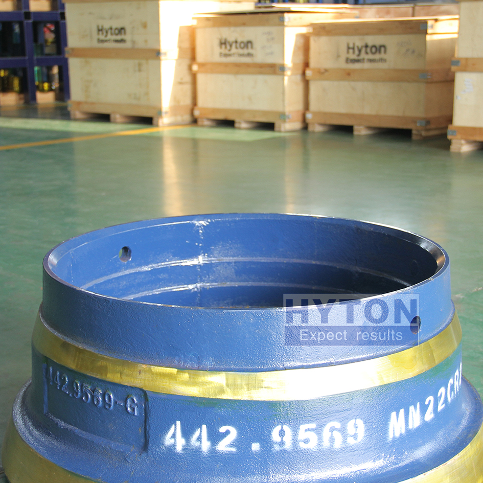 Apply to Sandvik CH420 Cone Crusher Wear Part Mn22Cr2 Bowl Liner HT-442.9569-03