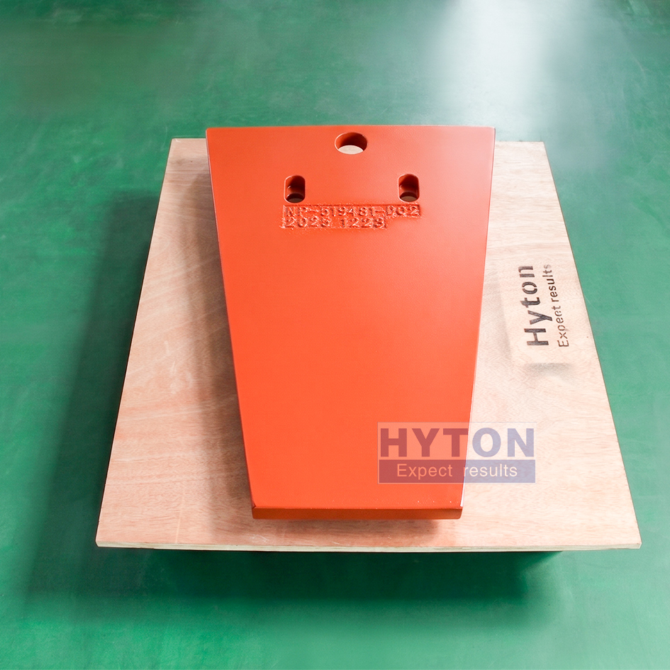 Spare Part Lower Cheek Plate HT-NP-204-510 for Atairac JC130A Jaw Crusher Machine
