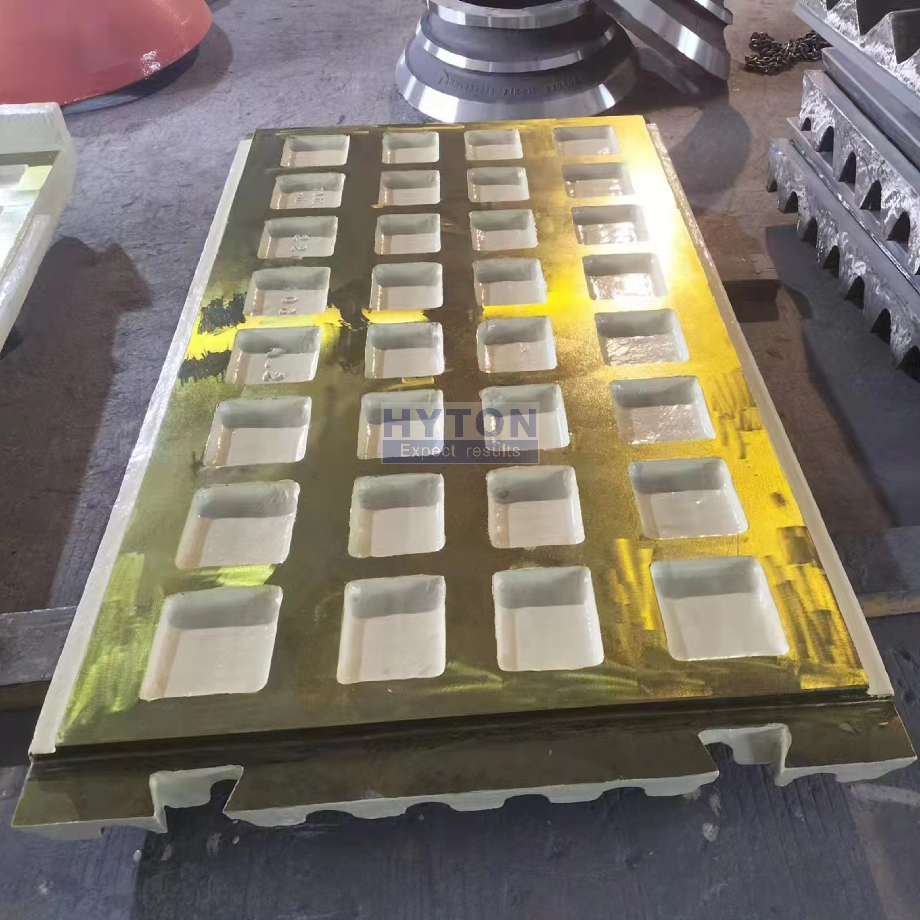 Fit for Trio CT6090 Mobile Jaw Crusher Wear Parts Jaw Plate 