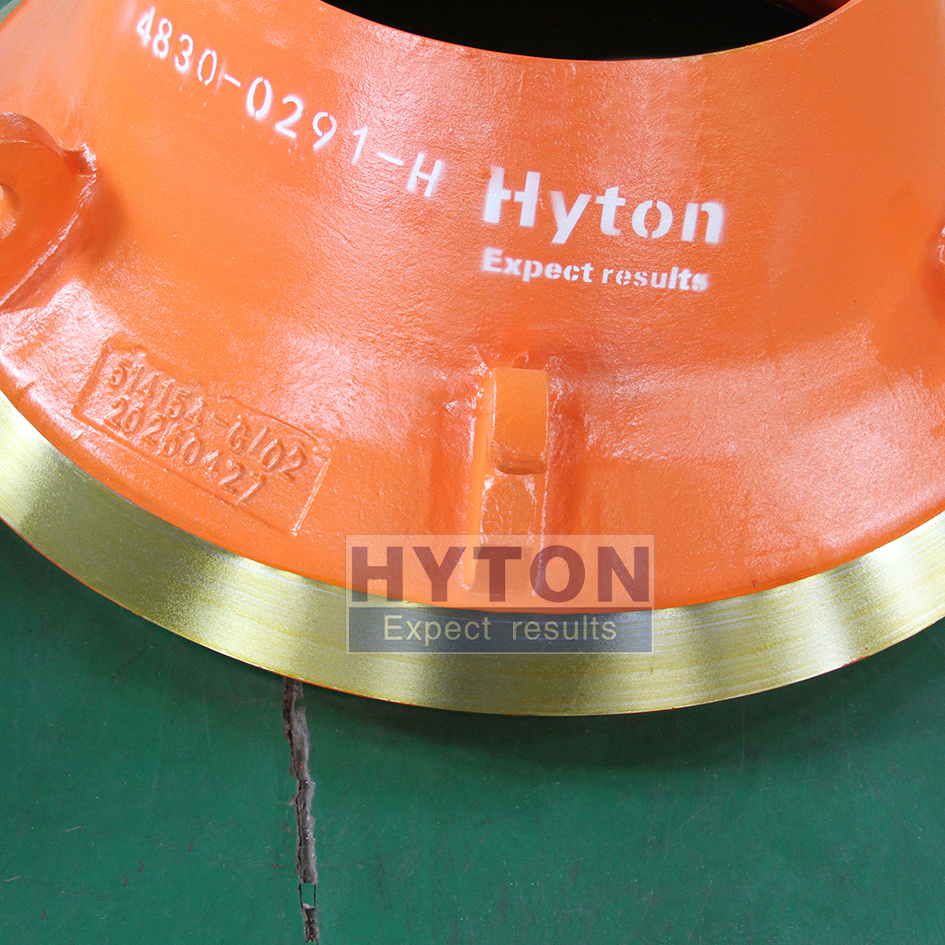 Mn18 Wear Part Bowl Liner HT-4830-0291 Fit for Symons 4ft Standard Cone Crusher 