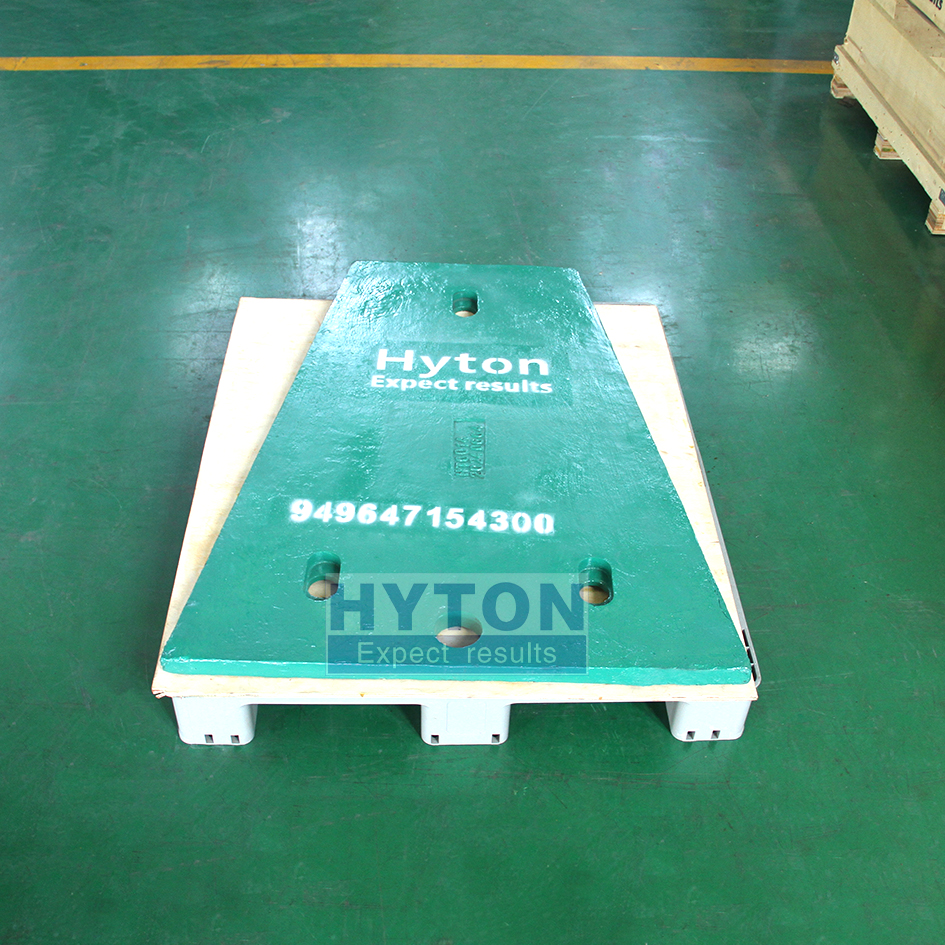 Fit for Metso C160 Jaw Crusher Spare Part Lower Cheek Plate HT-949647154300