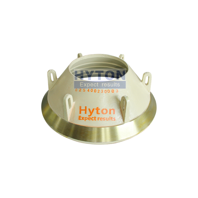 Fit for Terex Cedarapids RC54 Cone Crusher Wear Part Mn18Cr2 Bowl Liner HT-02-540-023-0003