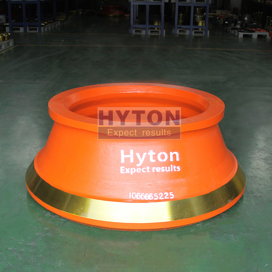 Wear Part Bowl Liner HT-1066665225 for Metso Omnicone 1560 Cone Crusher 