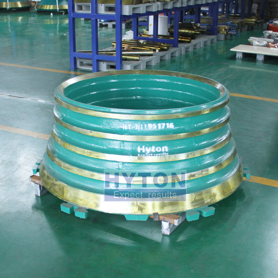 Apply to Metso GP550 Cone Crusher Wear Part Mn18Cr2 Bowl Liner HT-N11951716 