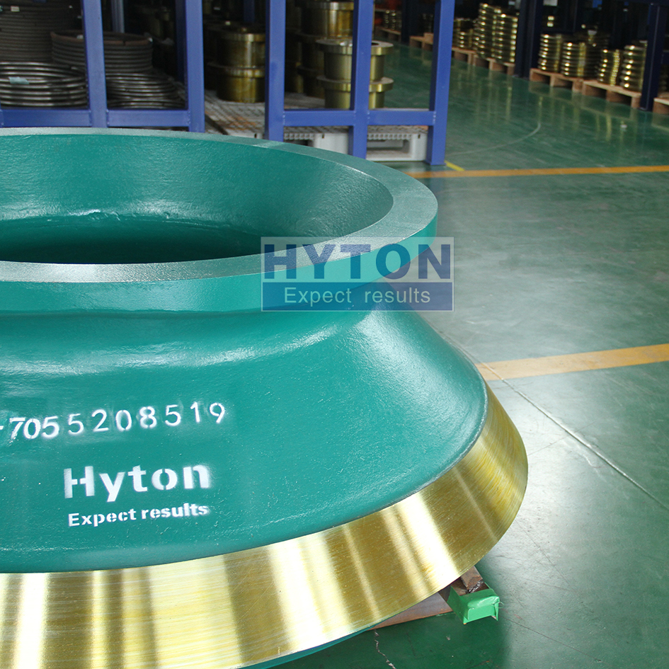 Wear Part Mn18Cr2 Bowl Liner HT-7055208519 Apply to Metso HP500 Cone Crusher 