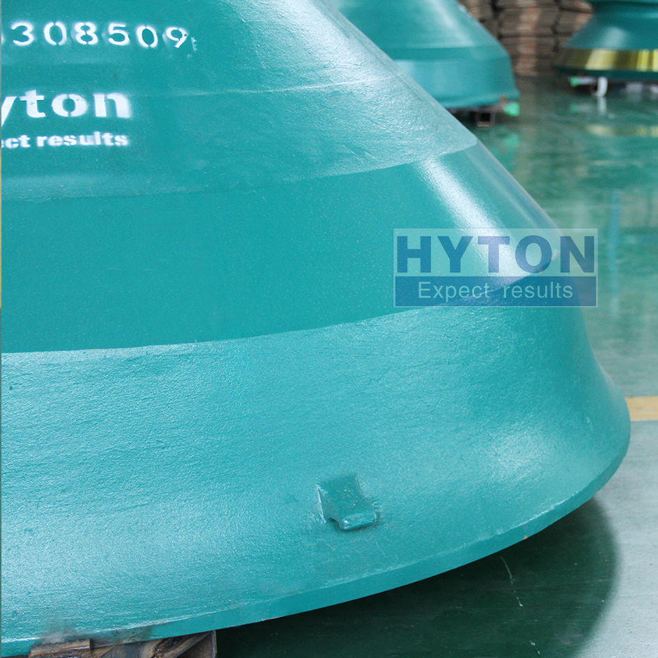 Fit for Metso HP500 Cone Crusher Wear Part Mn18Cr2 Mantle HT-7055308509