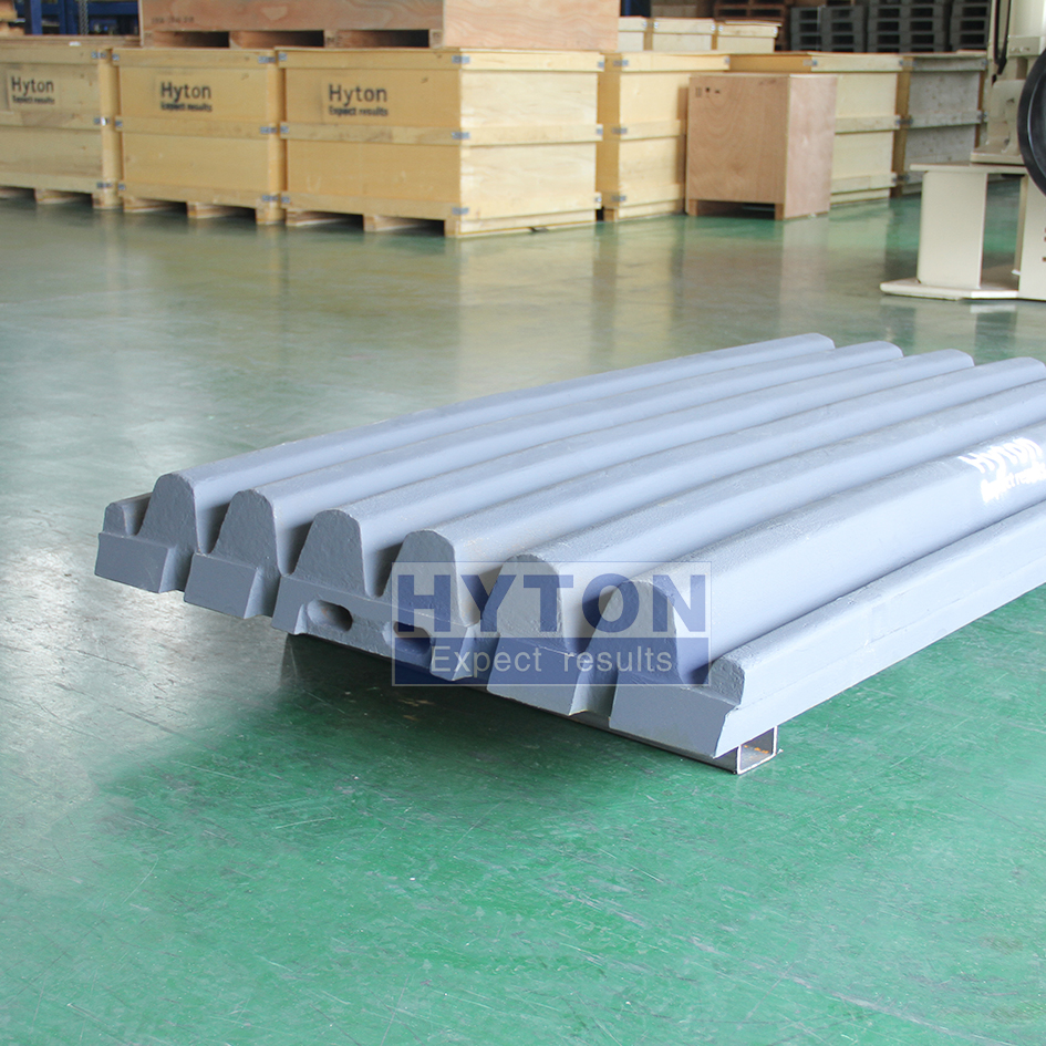 Fit for Sandvik JM1108 Jaw Crusher Wear Part Coarse Corrugated Jaw Plate HT- 400.0437-002