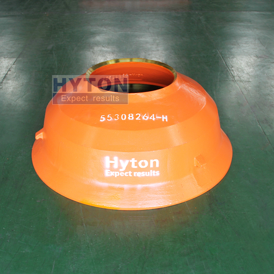 Wear Liner Lower Mantle HT-N55308264 Apply to Metso HP300 Cone Crusher Machine