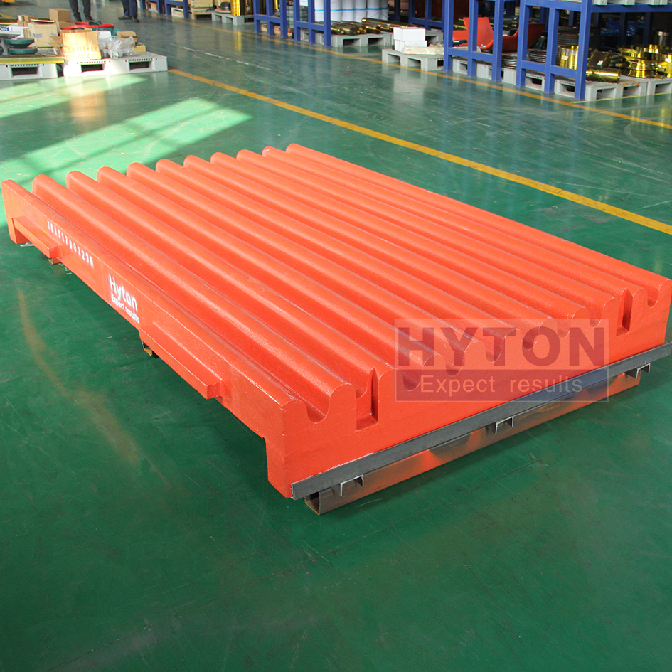 Wear Part Fixed Jaw Plate HT-TRIO17003239 for Trio CT4763 Jaw Crusher 
