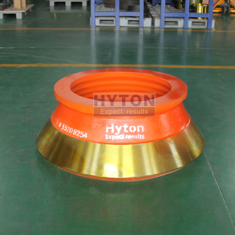 Wear Part High Manganese Steel Concave HT-N55209254 for Metso HP4 Cone Crusher 