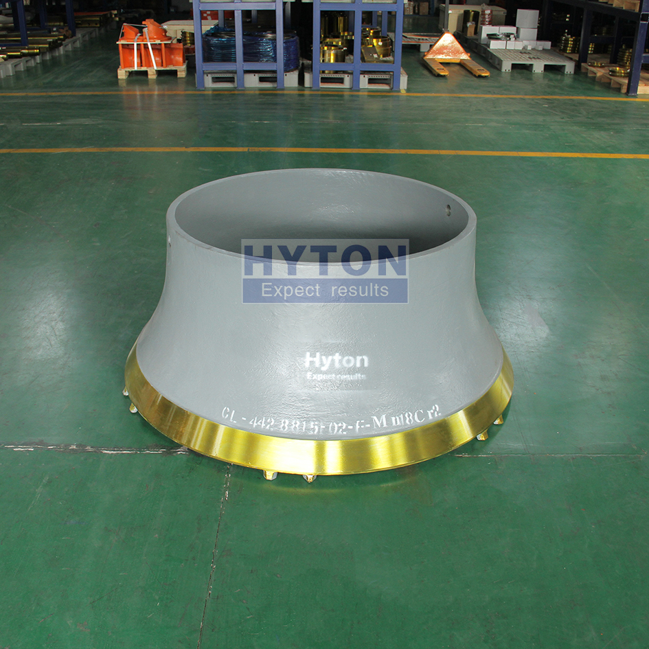 Apply to Sandvik H6800 Cone Crusher Wear Liner Concave HT-442.8815-02
