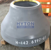 Wear Parts Mantle Liner Apply to Sandvik CH420 Cone Crusher Machine