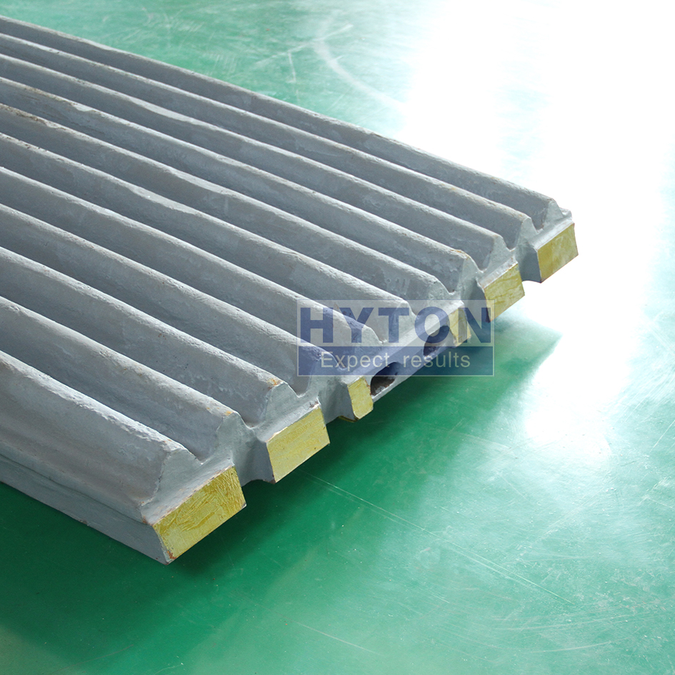 Fit for Sandvik CJ411/JM1108 Jaw Crusher Wear Part Fixed Corrugated Jaw Plate HT-400.0409-001