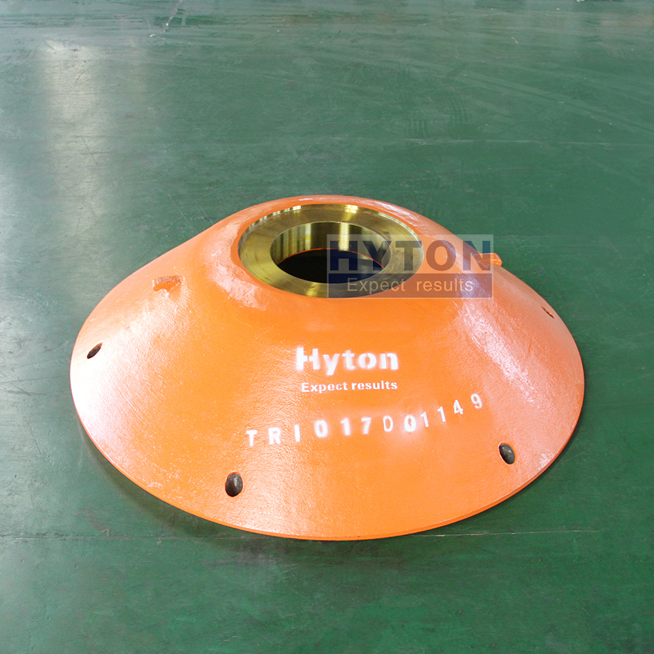 Original Quality Liner Upper Mantle HT-TRIO17001149 for Trio TC84X Cone Crusher