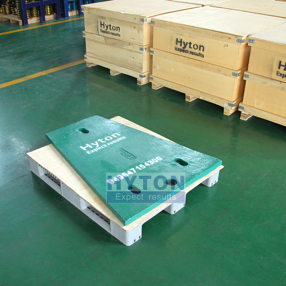 Fit for Metso C160 Jaw Crusher Spare Part Lower Cheek Plate HT-949647154300