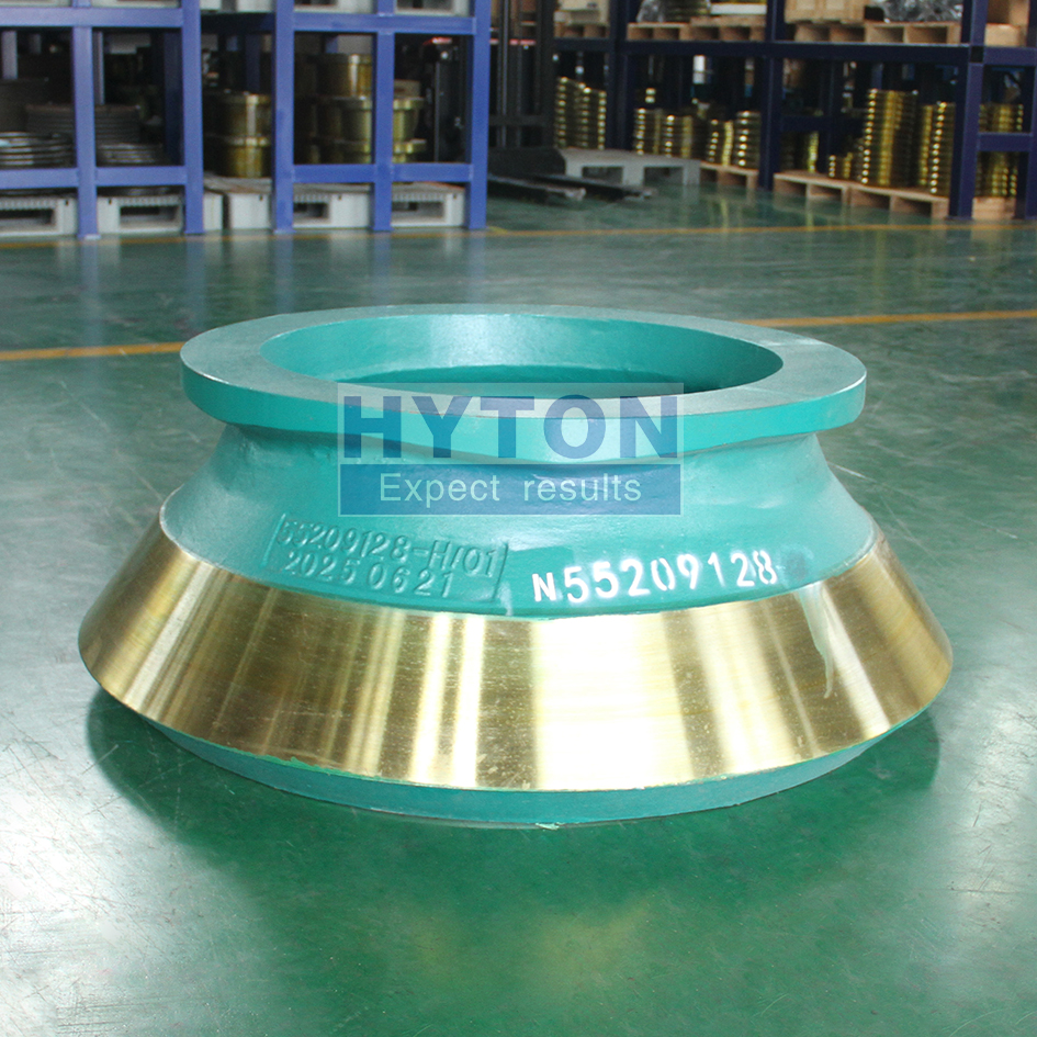 Fit for Metso HP3 Cone Crusher Wear Part Mn18Cr2 Bowl Liner HT-N55209128