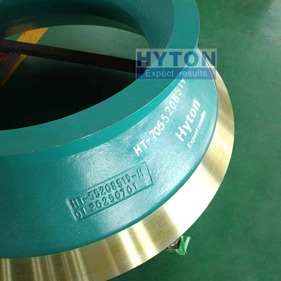 Wear Part Mn18Cr2 Bowl Liner HT-7055208519 Apply to Metso HP500 Cone Crusher 