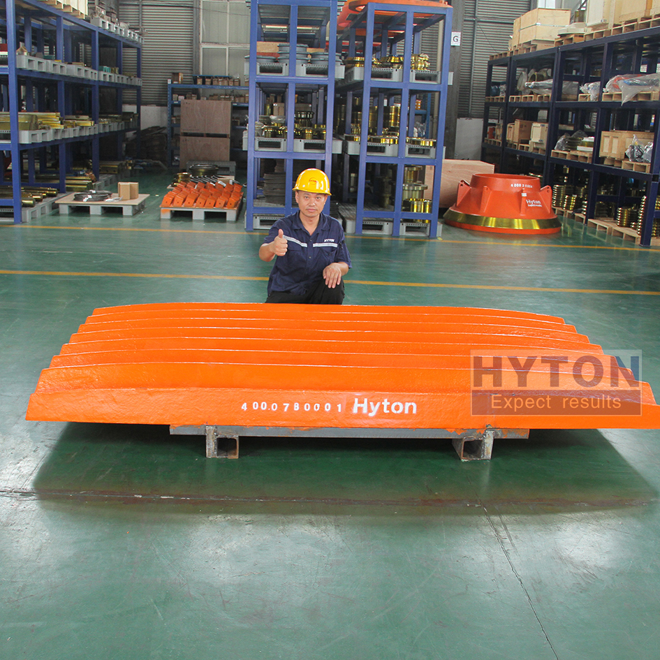 Wear Liner Fixed Jaw Plate HT-400.0780-001 Apply to Sandvik CJ815 Jaw Crusher Machine