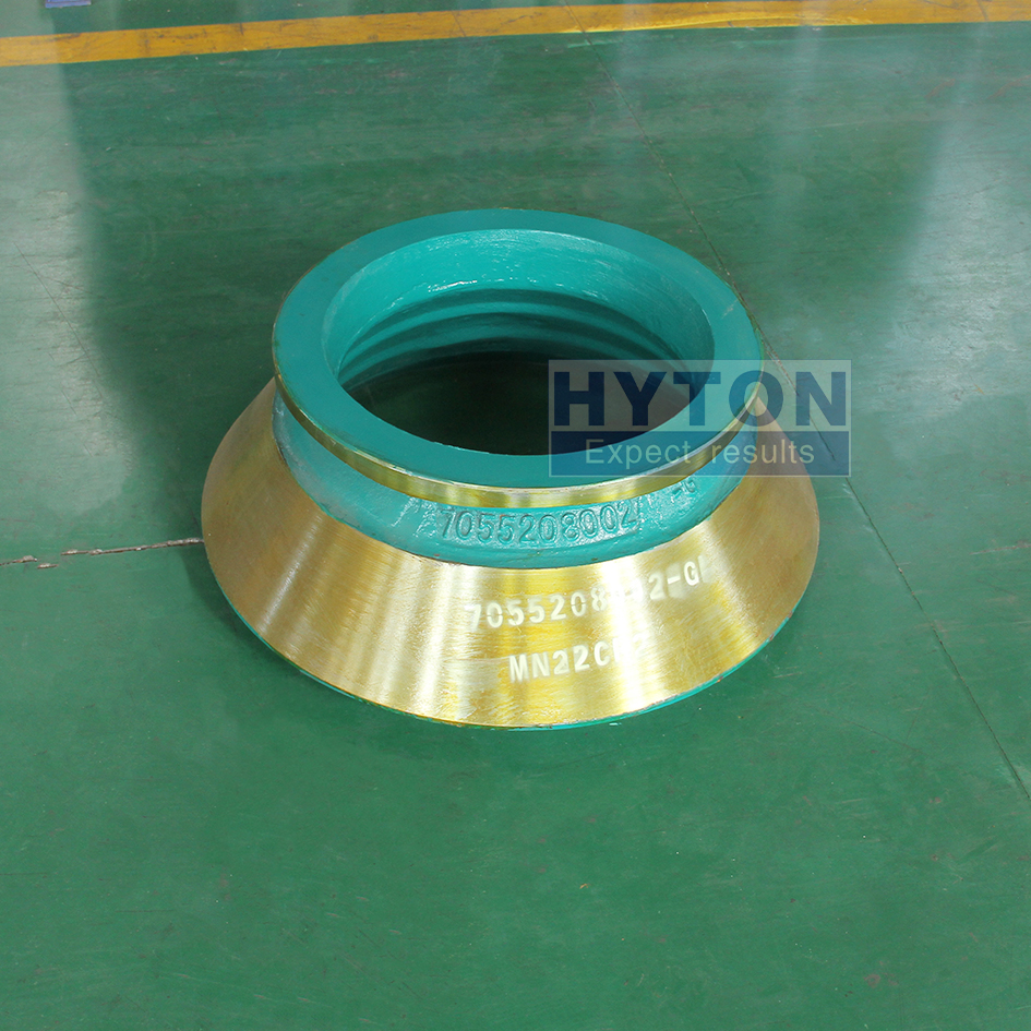 Wear Part Bowl Liner HT-7055208002 Apply to Metso HP100 Cone Crusher Machine