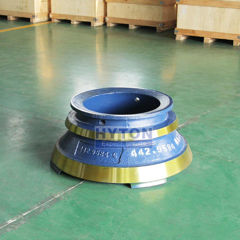 Mining Machine Liner Mn22Cr2 Concave HT-442.9584-03 Apply to Sandvik CH420 Cone Crusher 