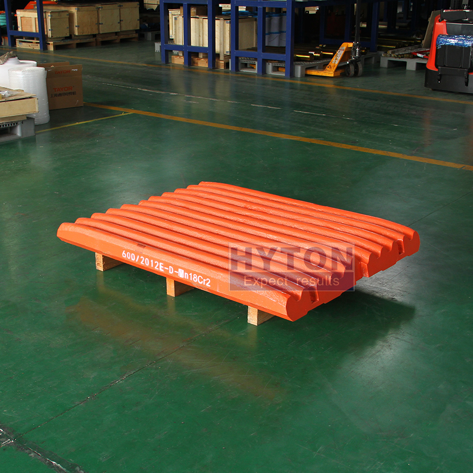 Wear Liner Movable Jaw Plate HT-600/2012E Fit for Pegson 1100x650 Terex XA400S Jaw Crusher 