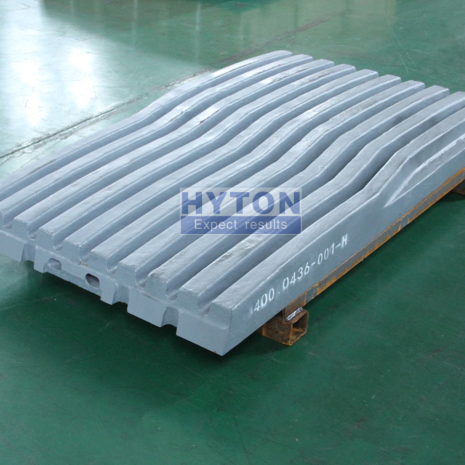 Wear Part Fixed Jaw Plate HT-400.0436-001 Apply to Sandvik CJ412 Jaw Crusher 