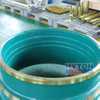 Fit for Metso GP220 Cone Crusher Machine Part Mn18 Concave with Titanium Carbide Insert HT-MM0581249
