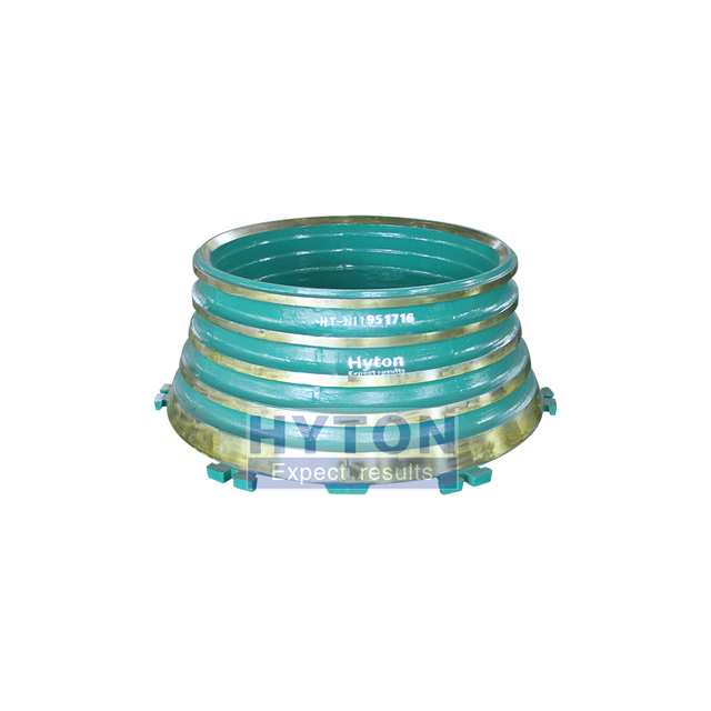 Apply to Metso GP550 Cone Crusher Wear Part Mn18Cr2 Bowl Liner HT-N11951716 