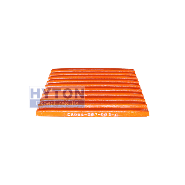 Wear Part Moving Jaw Plate HT-CR005-067-001 for Pegson&Powerscreen 400S Jaw Crusher Machine