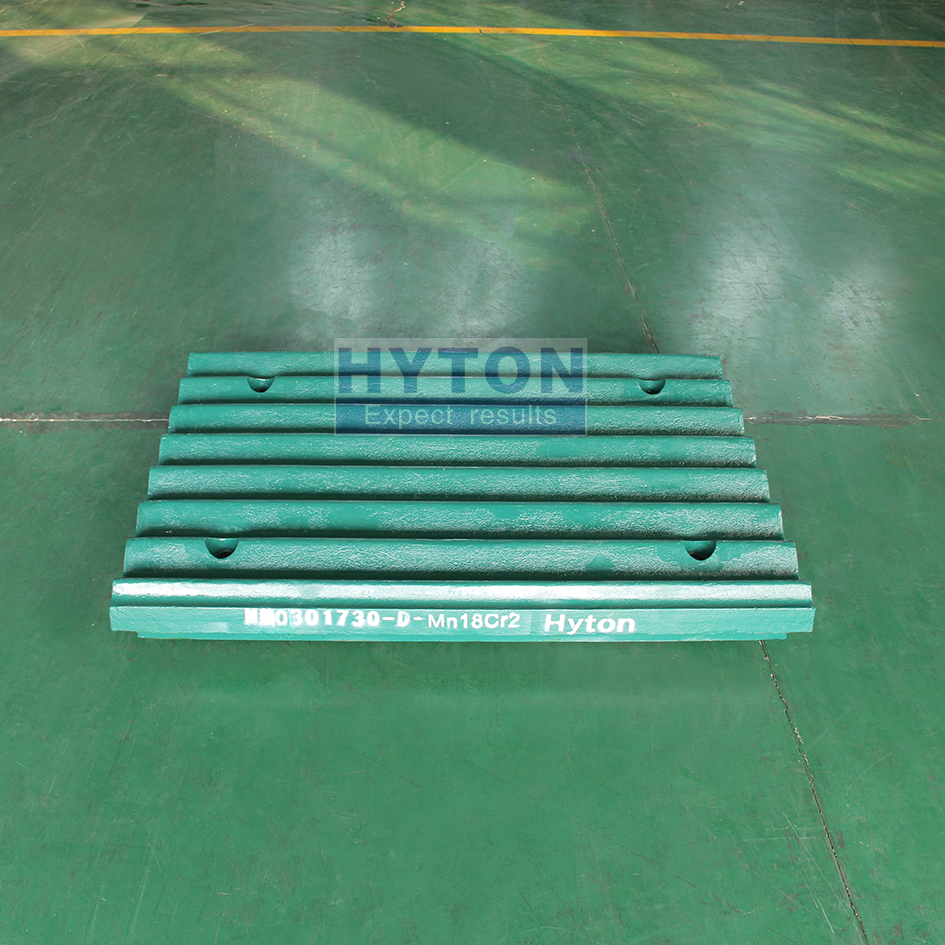 Wear Liner Movable Jaw Plate HT-MM0301730 for Metso C106 Jaw Crusher Machine