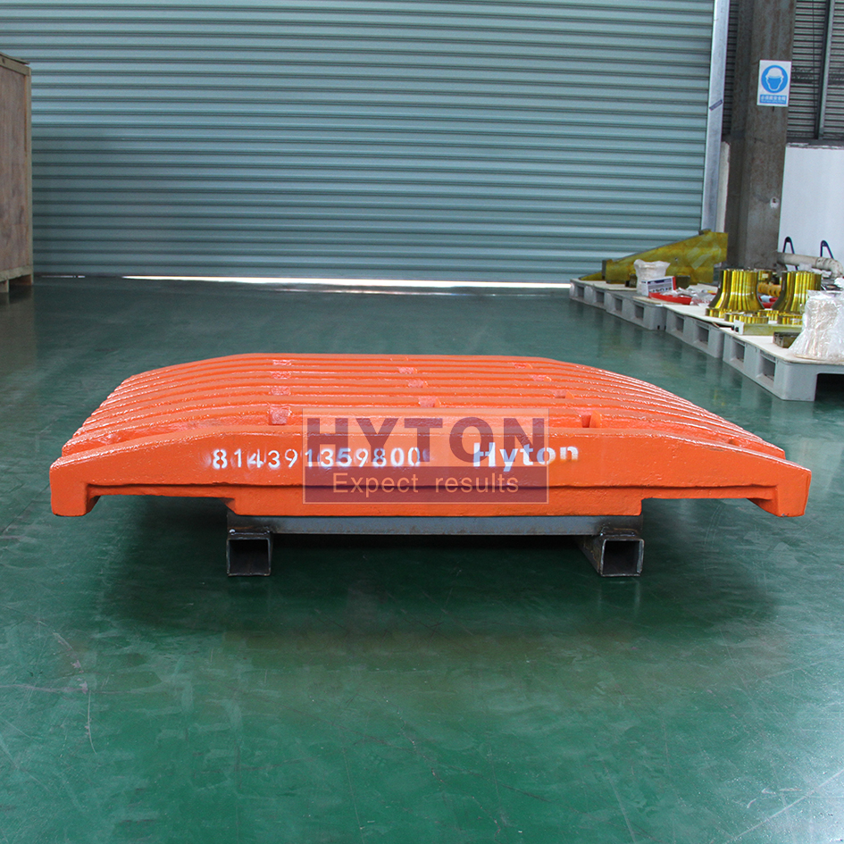 Fit for Metso C105 Jaw Crusher Wear Plate Fixed Jaw Plate HT-814391359800