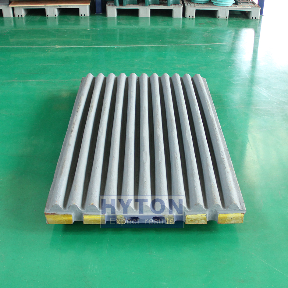 Fit for Sandvik CJ411/JM1108 Jaw Crusher Wear Part Fixed Corrugated Jaw Plate HT-400.0409-001