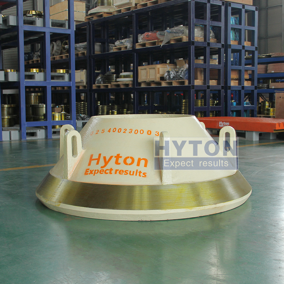 Fit for Terex Cedarapids RC54 Cone Crusher Wear Part Mn18Cr2 Bowl Liner HT-02-540-023-0003