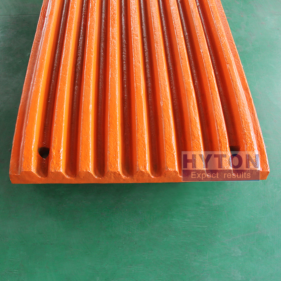 For Metso C100 Jaw Crusher Wear Part Mn18Cr2 Fixed Jaw Plate HT-814320037300