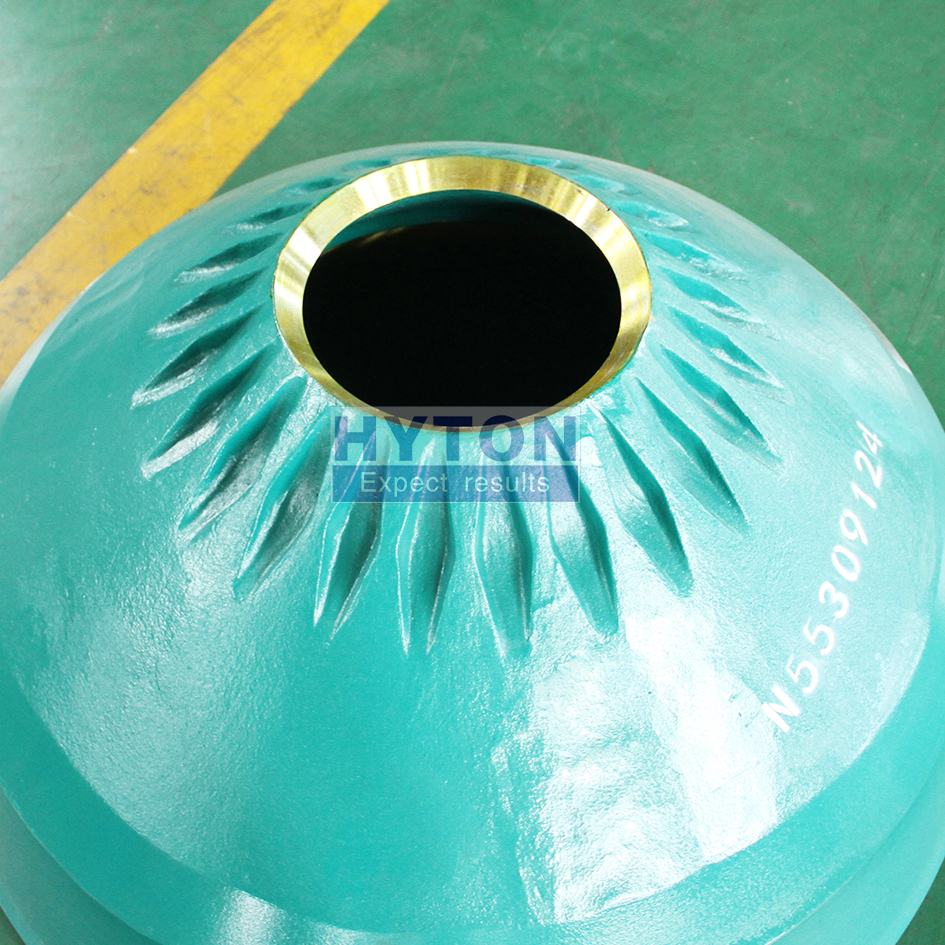 Accessory Mn18Cr2 Mantle HT-N55309124 Apply to Metso HP3 Cone Crusher Machine 