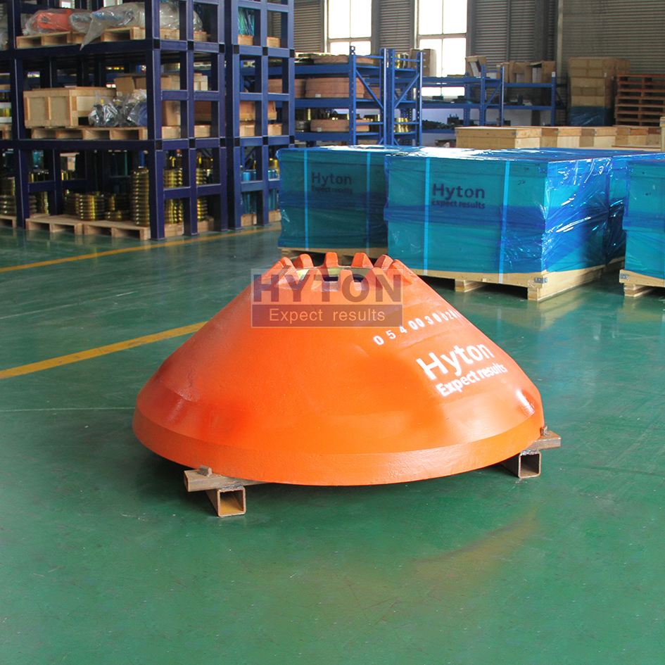 Wear Part Mantle HT-054003002001 Apply to Terex Cedarapids MVP450 Cone Crusher