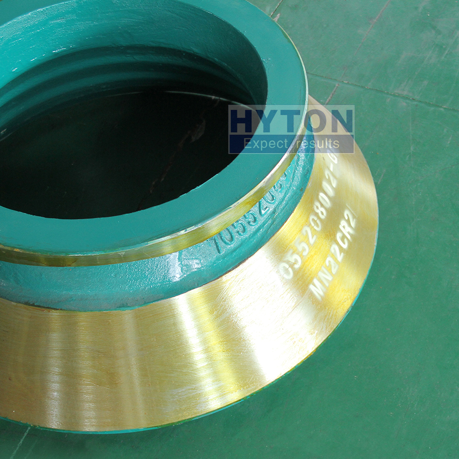 Wear Part Bowl Liner HT-7055208002 Apply to Metso HP100 Cone Crusher Machine