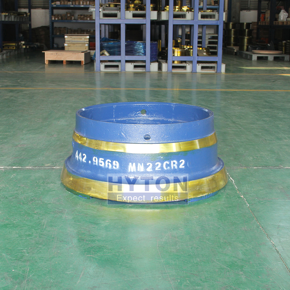 Apply to Sandvik CH420 Cone Crusher Wear Part Mn22Cr2 Bowl Liner HT-442.9569-03