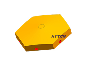 Hyton Distrutor Plate Apply CV117 VSI Sandvik Vertical Impact Crusher Spare Parts