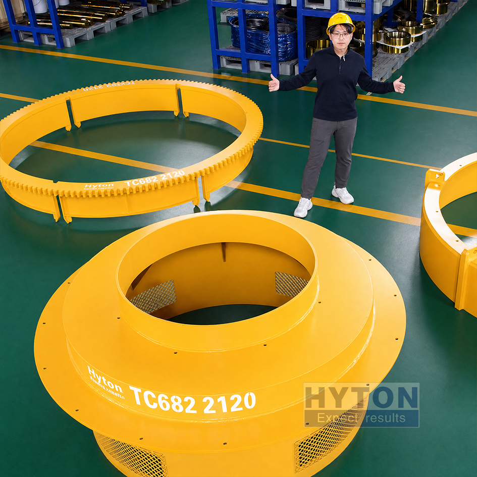 Spare Part Feed Hopper HT-TC682 2120 Apply to Trio TC66 Cone Crusher Machine