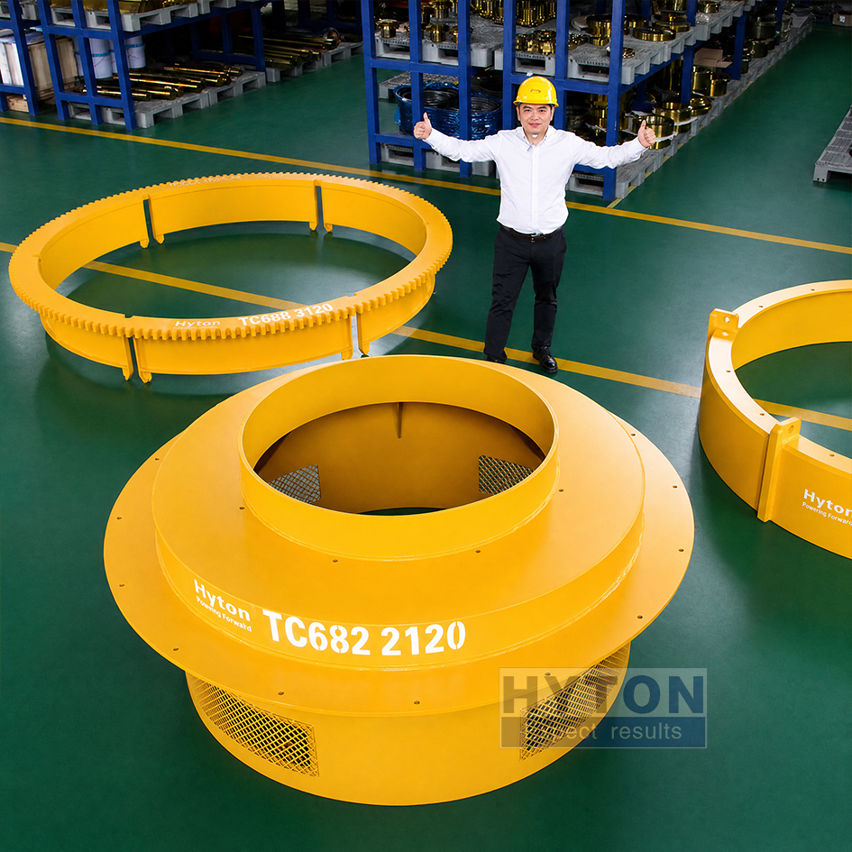 Spare Part Feed Hopper HT-TC682 2120 Apply to Trio TC66 Cone Crusher Machine